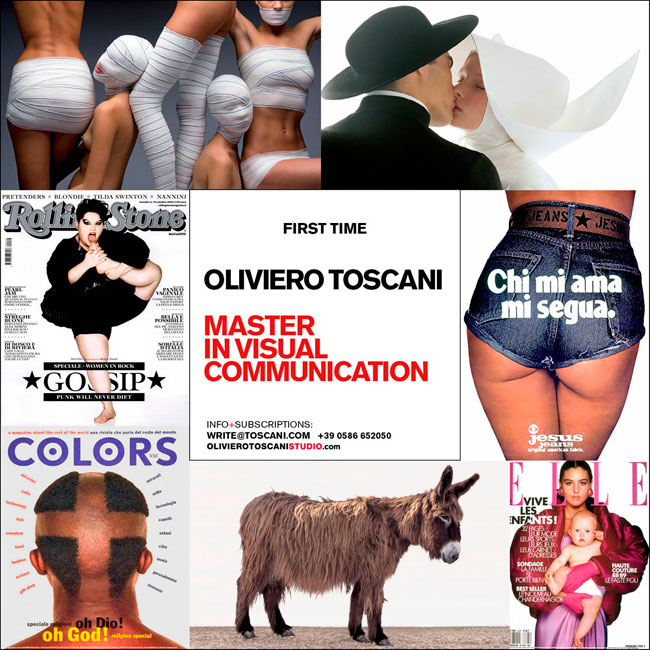 master in visual communication_Oliviero Toscani