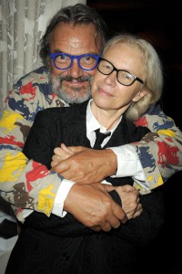 Oliviero Toscani and Dominique Issermann